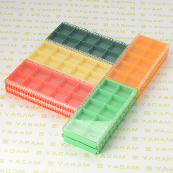 Plastic boxes for carbide inserts